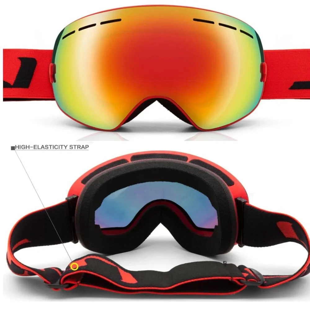 Ski Snowboard Goggles DETACHABLE LENS SYSTEM